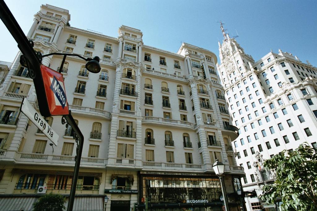 Hostal Jerez Madrid Buitenkant foto